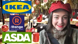 Christmas Decoration Haul 2022 | Ikea, The Range, Asda | Come Shopping With Me