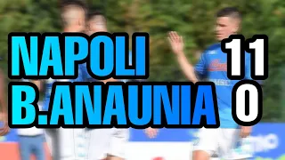 Napoli - BassaAnaunia 12-0 | highlights reaction