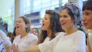 Hevenu Shalom Alehem, Flashmob en el Aeropuerto Ben Gurion de Tel Aviv