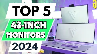 5 Best 43 inch Monitor of 2024 [don’t buy one before watching this]