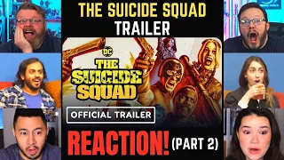 The Suicide Squad Trailer REACTION Mashup/Compilation | Official Red Band Trailer (Part 2)