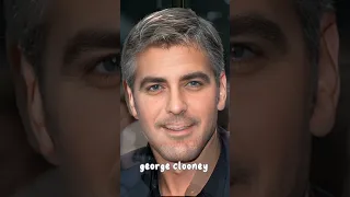 George Clooney#then and now#short