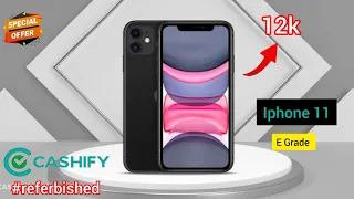 Unboxing iphone 11 ₹12000🔥|Cashify supersales| refurbished iPhone |(Grade E)क्या लेना चाहिए?