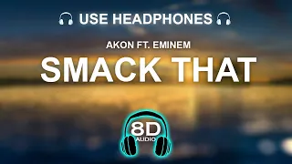 Akon ft Eminem - Smack That   8D AUDIO | BASS BOOSTED