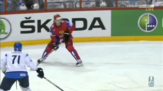 Evgeni Malkin hat trick vs. Finland IIHF 2012