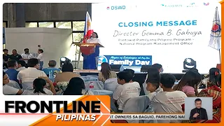 DSWD, Tulong Kapatid, kinilala ang 4Ps beneficiaries na nagtagumpay sa buhay | Frontline Pilipinas