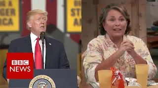 When Trump said Roseanne 'was about us' - BBC News