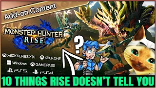 10 IMPORTANT Things You NEED to Know Before Playing Monster Hunter Rise PS5 Xbox! (Tips & Tricks)