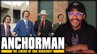 FIRST TIME WATCHING ANCHORMAN! *MOVIE REACTION*