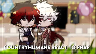 ✦.ﾟ┊Countryhumans react to FNAF part.4┊✦.ﾟ|| COUNTRYHUMANS