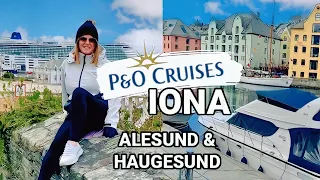 NORWEGIAN FJORDS ONBOARD IONA WITH P&O CRUISES INCLUDING A SHIP TOUR