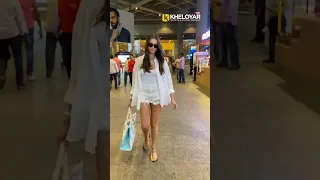 Tara Sutaria spotted at the airport! ✈️ #TaraSutaria #AirportDiaries #shortvideo #shorts