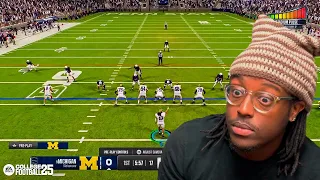 NEW COLLEGE FOOTBALL 25 Gameplay!!!