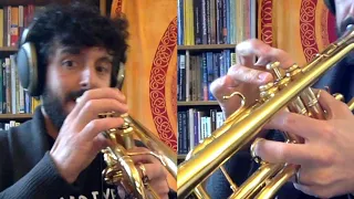 Bach: Goldberg Variation 5 on Trumpet - Chris Coletti