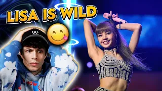 BLACKPINK LISA REACTION - Wild And Sexy Moments On Stage