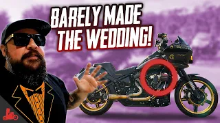 Getting My Harley-Davidson Ready for a Wedding (Goldzilla!)