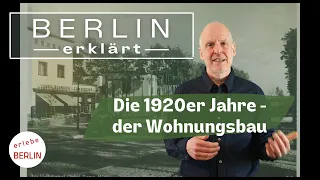 [4K] The 1920s in Berlin - Modernist housing and estates.