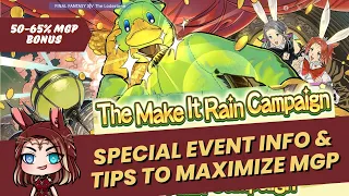 FFXIV Make it Rain 2024 Campaign Details & Tips to Maximize MGP! (March on Imps)