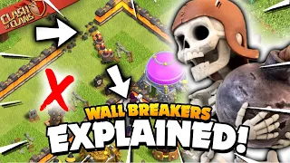 Wall Breakers Explained - Basic & Advanced Tips (Clash of Clans)