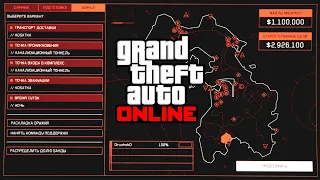 Расположение всех данных на острове Кайо-Перико для ограбления в GTA Online