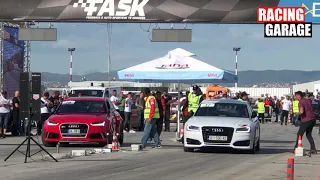 Brutal 900 HP AUDI S8 vs Brutal Audi RS6 - DRAG RACE