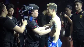 Lý Tiểu Long Đối thủ của Trần Quang Lộc xuất hiện ấn tượng tại MMA Lion Championship 2023 #shorts