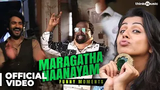 Maragatha Naanayam - Funny moments in shooting spot | Aadhi, Nikki Galrani | Dhibu Ninan Thomas