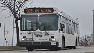 DRT 2005 New Flyer D40LF # 0112 (e.x MiWay # 0531) | Route 302 Northbound