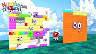 Numberblocks Comparison 1 to 10 Build 225 Step Squad Puzzle Standing Tall Numbers Patterns