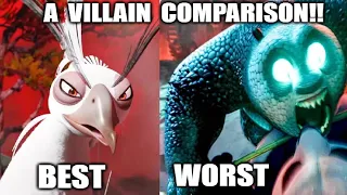 Why The Kung Fu Panda 4 VILLAIN SUCKS! A Character Comparison