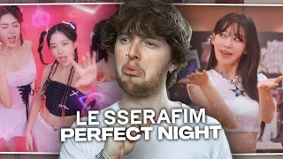 THEY DON'T MISS! (LE SSERAFIM - 'Perfect Night' Official MV with Overwatch 2 | Reaction)