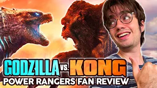 Power Rangers Fan Watches Godzilla Vs. Kong (Movie Review)