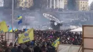 Battle For The Euromaidan In Kiev Ukraine
