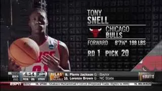 Chicago Bulls Draft Tony Snell | 2013 NBA Draft