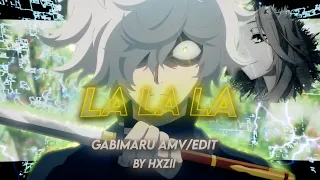 Hell's Paradise  "Gabimaru" LA LA LA 「Edit/AMV」4K Very QUICK! +FREE PROJECT FILE