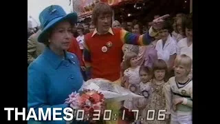Geoffrey Hayes | Queen Elizabeth | Rainbow | Children's Party | 1979
