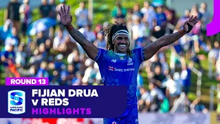 Fijian Drua v Queensland Reds Highlights | Round 13 | SRP 2024