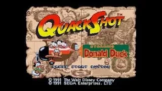 Quackshot: Starring Donald Duck Playthrough Megadrive (PAL) No Commentary