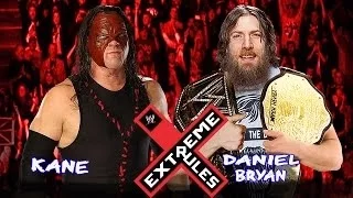 WWE Extreme Rules 2014 Daniel Bryan vs Kane WWE World Heavyweight Championship Match