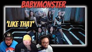 BABYMONSTER - 'LIKE THAT' - REACTION - ALBUM REACT PREVIEW!