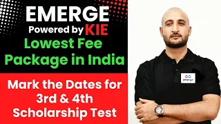 🔥Lowest Fee Package in India🔥|Emerge Powered by KIE