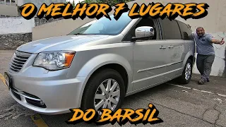 Conheça o melhor carro 7 lugares do Brasil Chrysler Town & Country