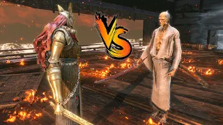 Malenia VS Isshin Ashina Boss Fight - Elden Ring x Sekiro