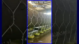 Wire Mesh Making Machine #shorts #automation #engineering #technology #fence #wiremesh