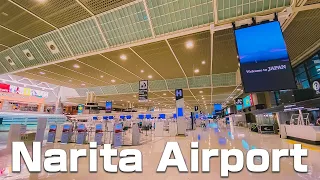 [4K] Japan Walk, Narita International Airport, Aug.2020 [Binaural Audio]