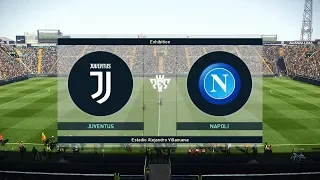 JUVENTUS vs NAPOLI - Full Match & Amazing Goals - PES 2019 Gameplay PC