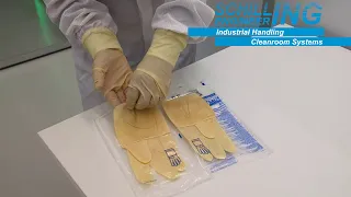 Sterile Handschuhe richtig anziehen