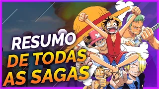 RESUMO DAS SAGAS DE ONE PIECE ATÉ O EPISÓDIO 1000