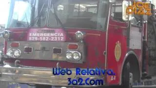 CONATO DE INCENDIO EN LA CALLE J. BELISARIO CURIEL EN PUEBLO NUEVO, SANTIAGO RD