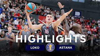 Lokomotiv Kuban vs Astana Highlights October, 31 | Season 2022-23